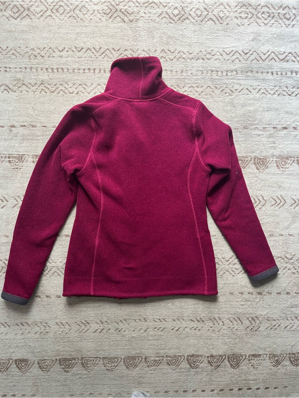 The North Face Women's Raspberry Pink Fleece Jacket - Picture 6 of 8